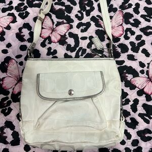 Coach Jacquard Crossbody Bag